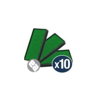 Recharge 4010 pour tampon automatique TRODAT - ( vert ) - le lot de 10
