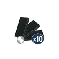 Recharge compatible 6/A65 -( noir )- pour tampons ALPO - le lot de 10