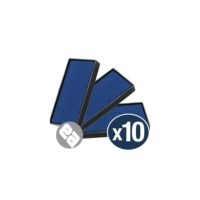 Recharge 4010 pour tampon automatique TRODAT - ( bleu ) - le lot de 10
